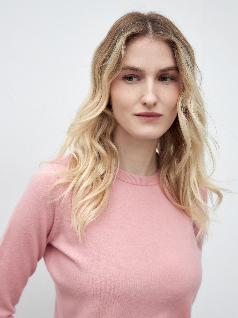 Джемпер из шерсти мериноса и кашемира