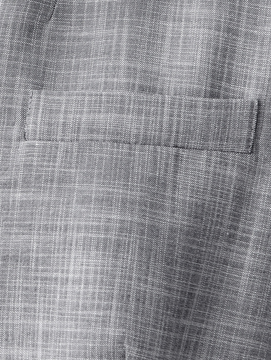 Прямой жакет из костюмной ткани с вискозой