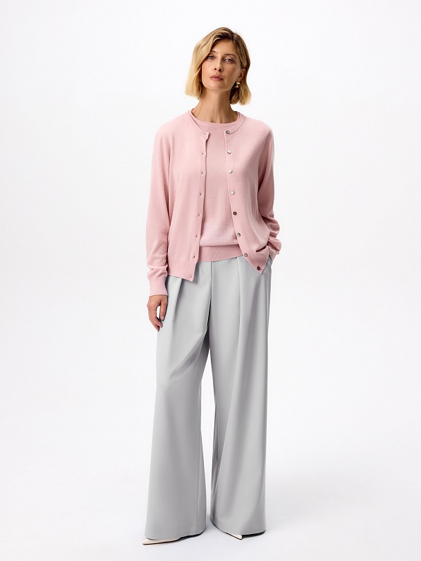 Джемпер из 100% шерсти мериноса