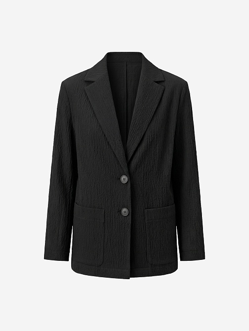 Жакет из фактурного хлопка