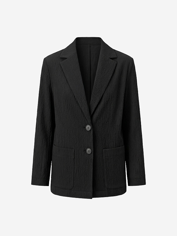 Жакет из фактурного хлопка