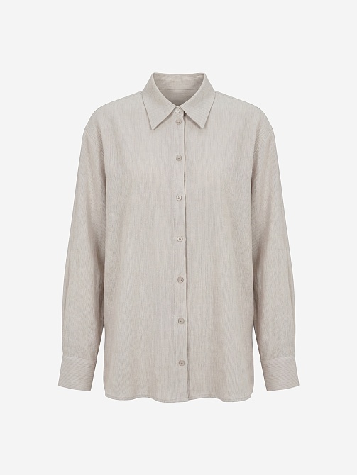 Рубашка из льняной ткани