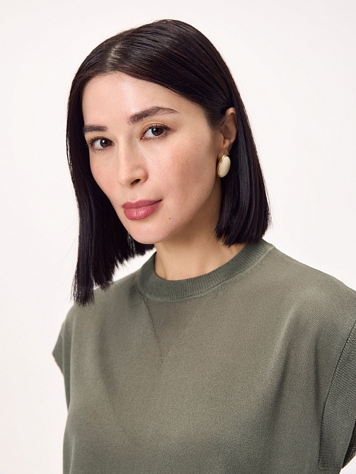 Вязаный джемпер из вискозы