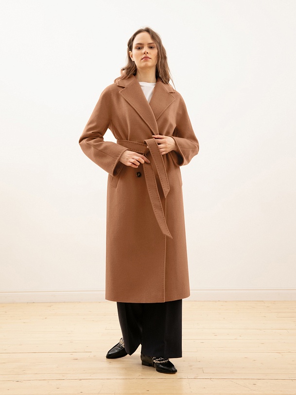 Пальто-кокон с мембраной