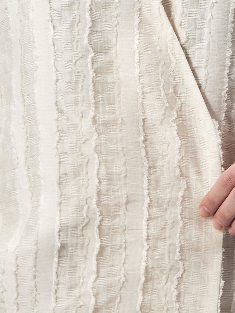 Летний жакет с поясом