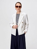 Укороченный жакет из фактурного трикотажа POMPA арт.3103050re0903