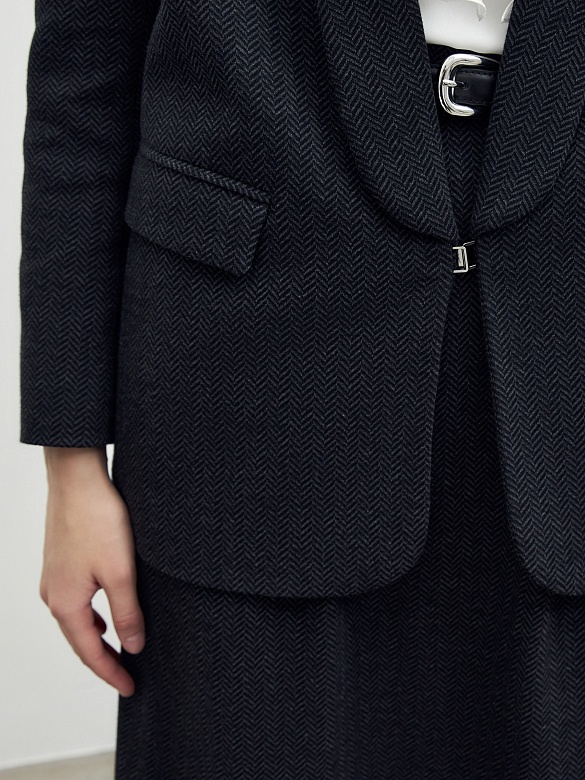 Жакет из жаккардового трикотажа POMPA арт.1390861jr1390