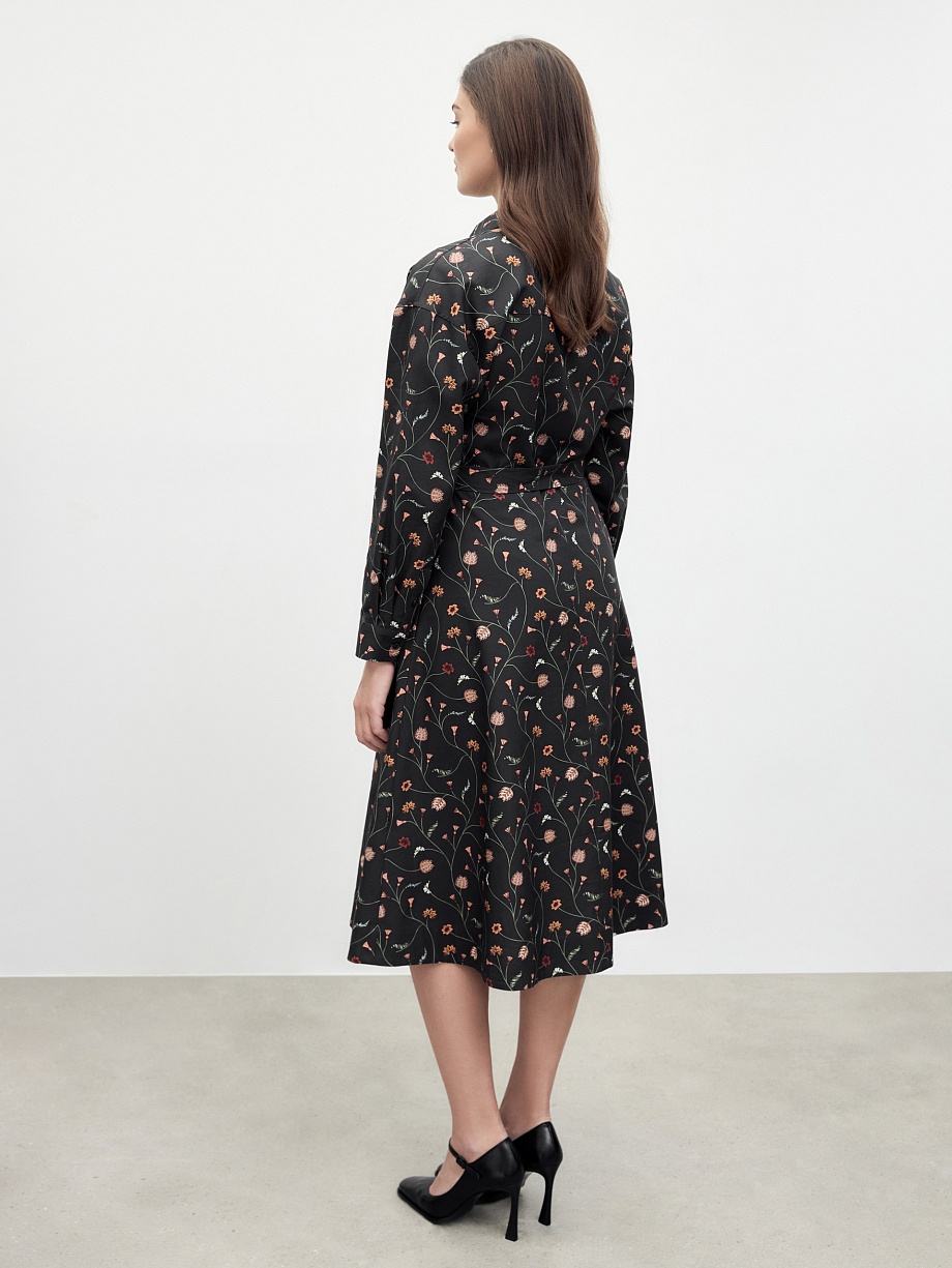 Платье-рубашка из 100% хлопка