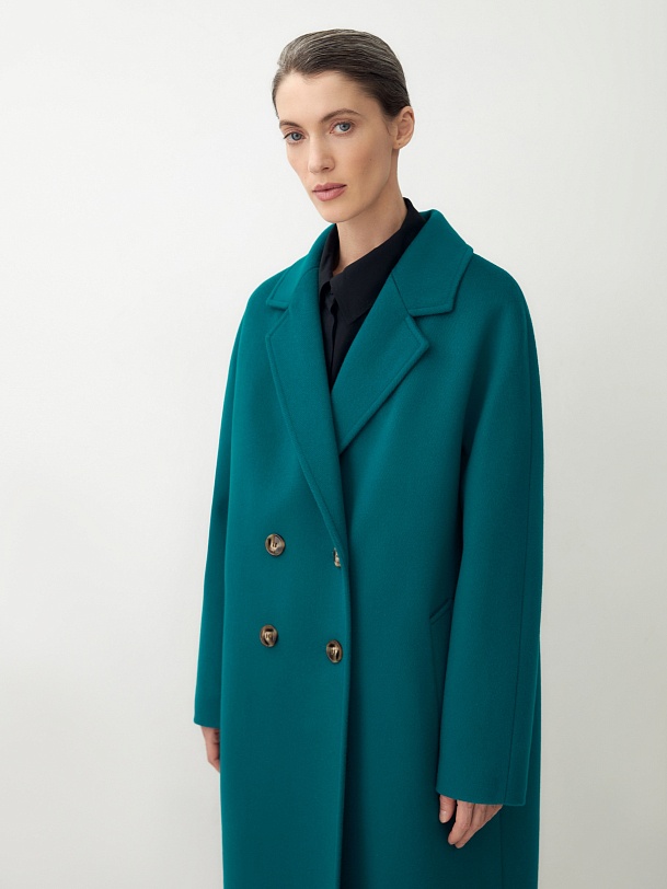 Шерстяное пальто с мембраной