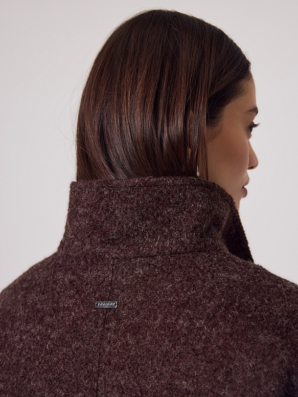 Куртка из шерсти с мембраной и утеплённой спинкой