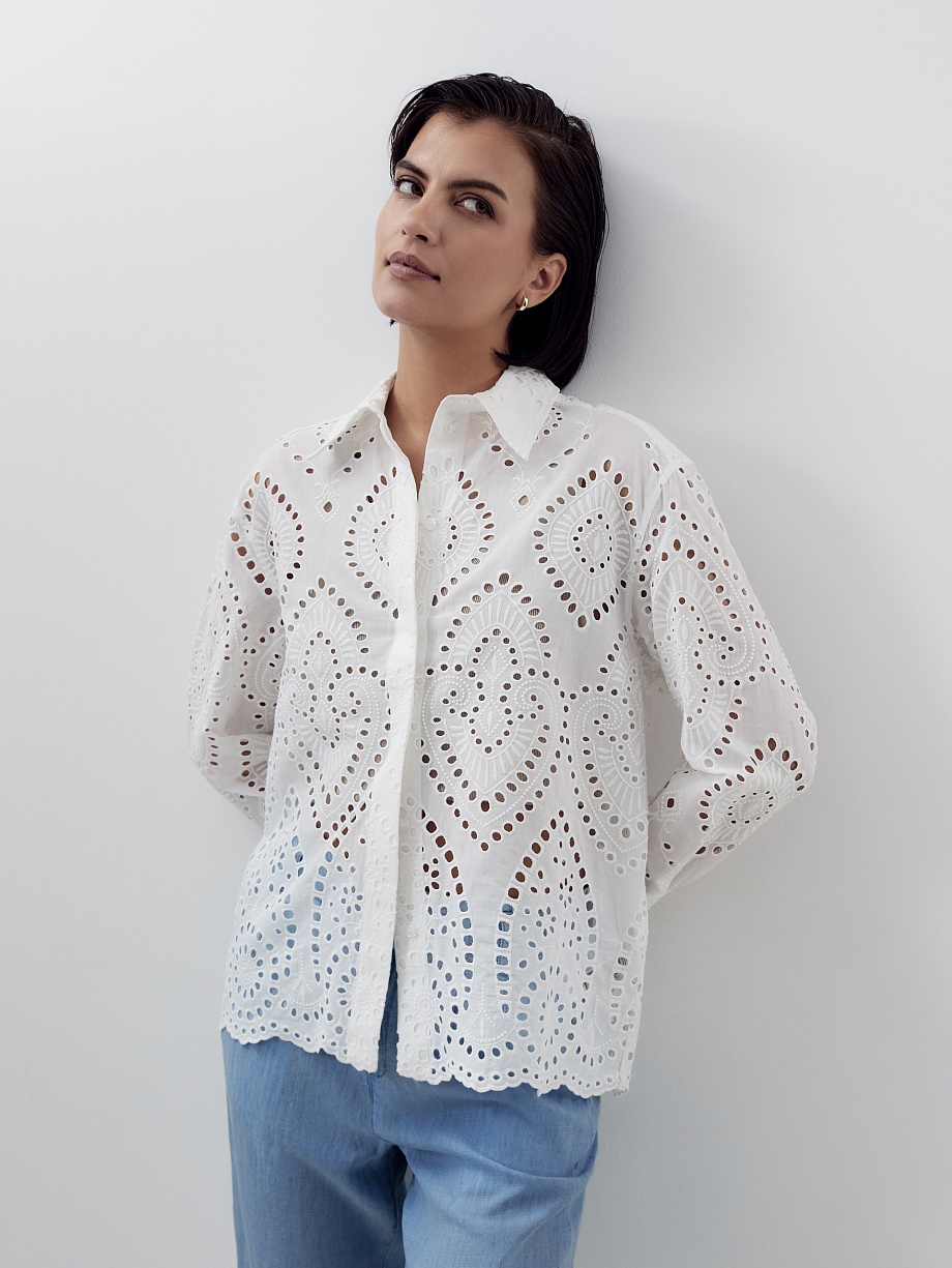 Летняя рубашка из 100% хлопка