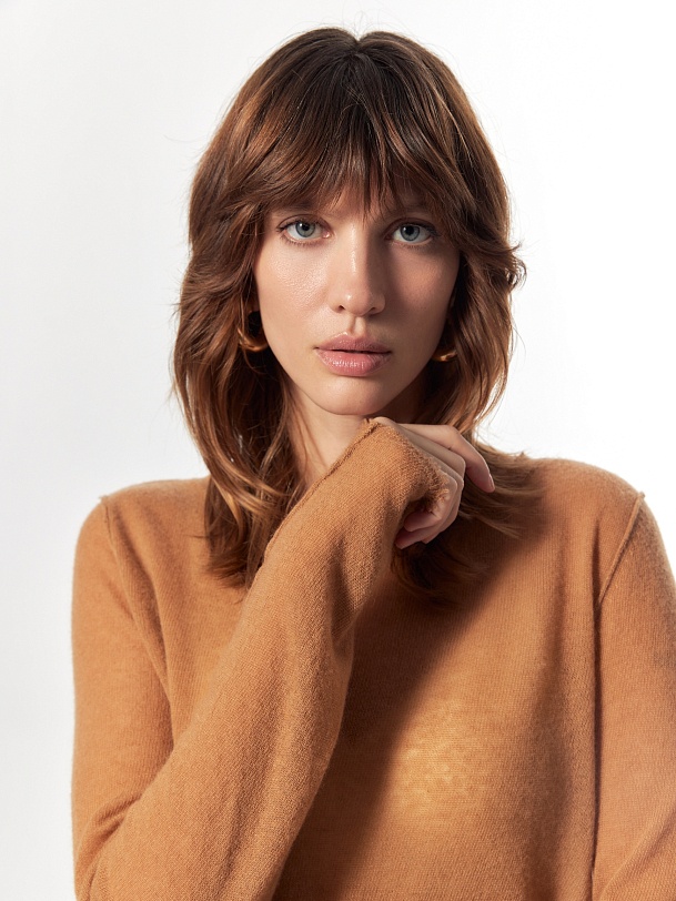 Вязаный джемпер из 100% кашемира